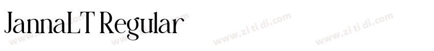 JannaLT Regular字体转换